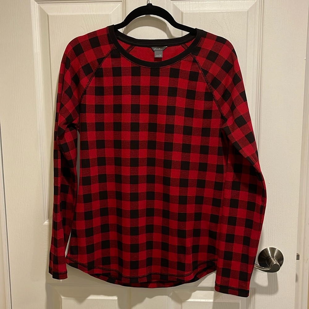 Eddie Bauer Ladies Waffle Stitch Sleep Shirt